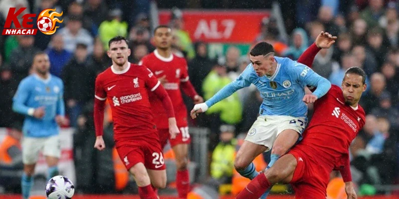 Hình ảnh giao diện trực quan kèo bóng đá Ngoại hạng Anh